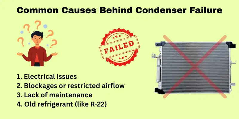Common Causes Behind Condenser Failure