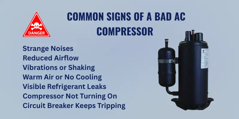 Common Signs Of A Bad AC Compressor