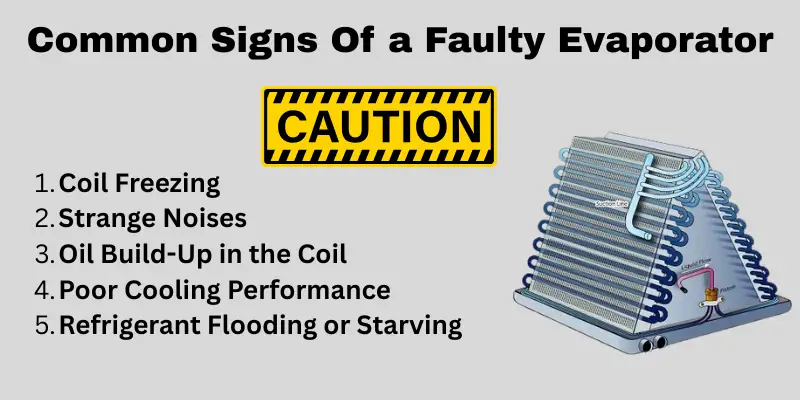 Common Signs Of a Faulty Evaporator
