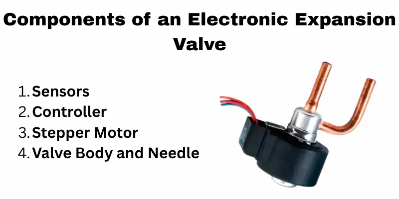 Components of an Electronic Expansion Valve