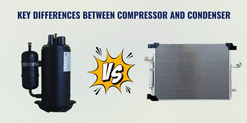 Key Differences Between Compressor and Condenser