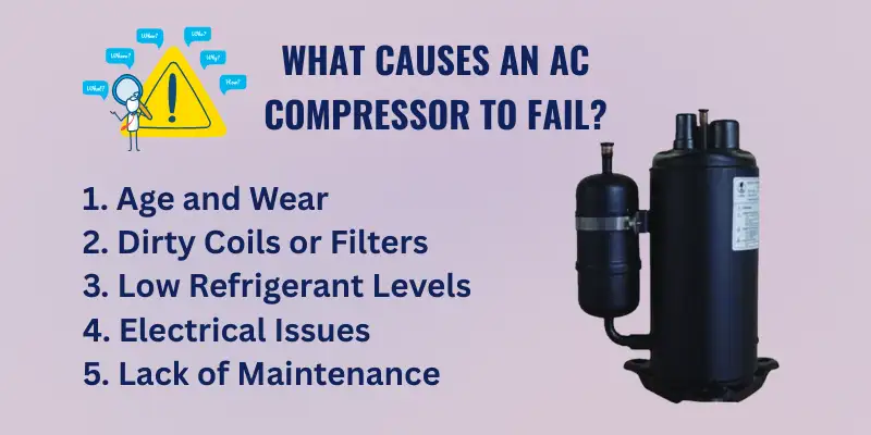 What Causes an AC Compressor to Fail