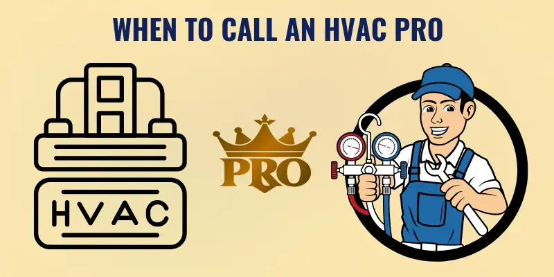 When to Call a HVAC Pro